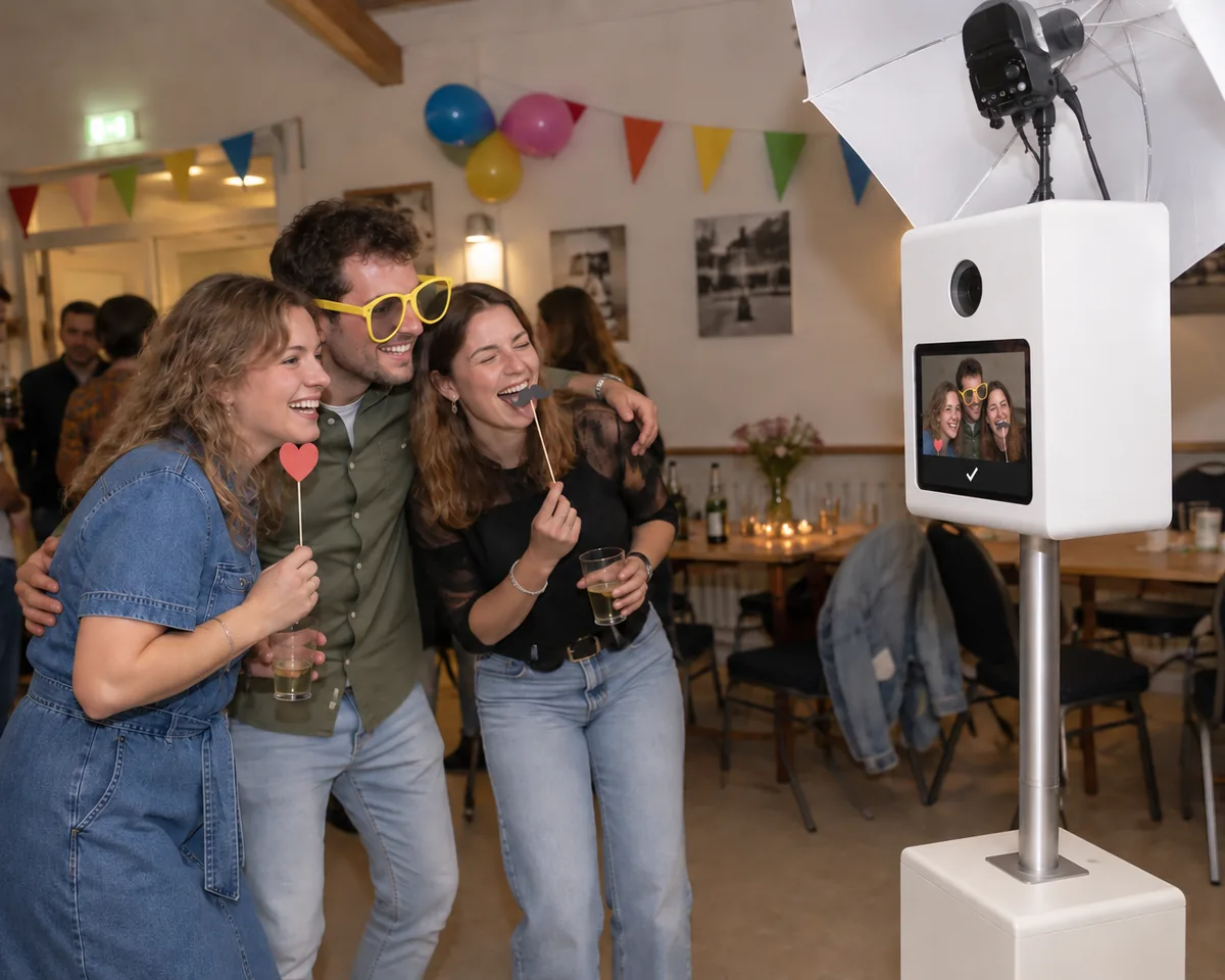 Luxe Photobooth huren in Amsterdam